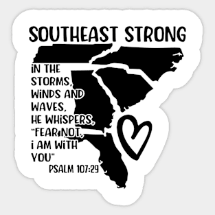 Southeast strong Hurricane Helene Appalachia Strong Sticker